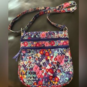 Vera Bradley Triple Zip Hipster Crossbody Bag
